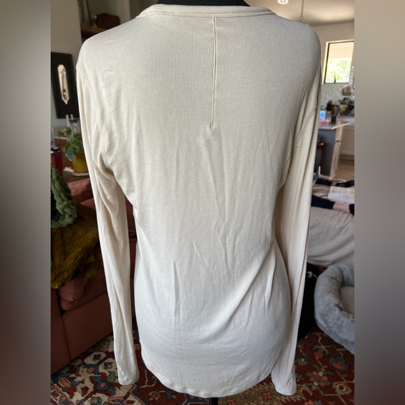 Lululemon Hold Tight Long-Sleeve Shirt - Natural Ivory - Picture 3 of 4